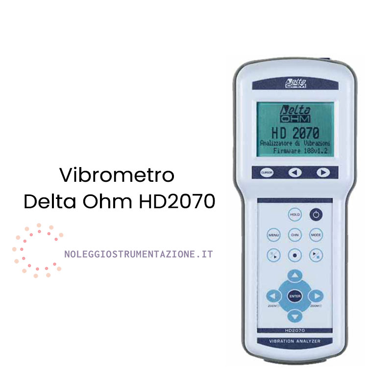 Vibrometro Delta Ohm HD2070