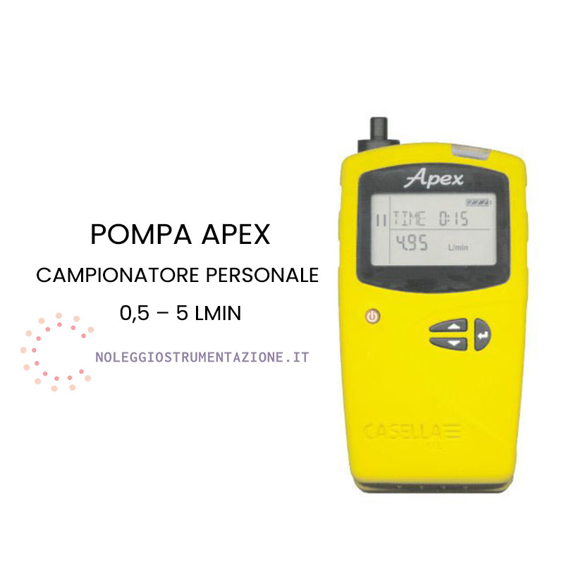 Pompa Apex Campionamento Personale 0,5 – 5 L/MIN.
